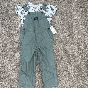BRAND NEW Boys Overalls Outfit